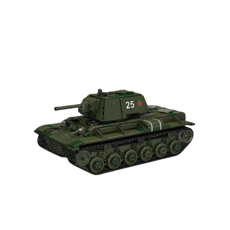 Mould King Building Block Set: Motorized KV-1 Heavy Tank, Model K20025