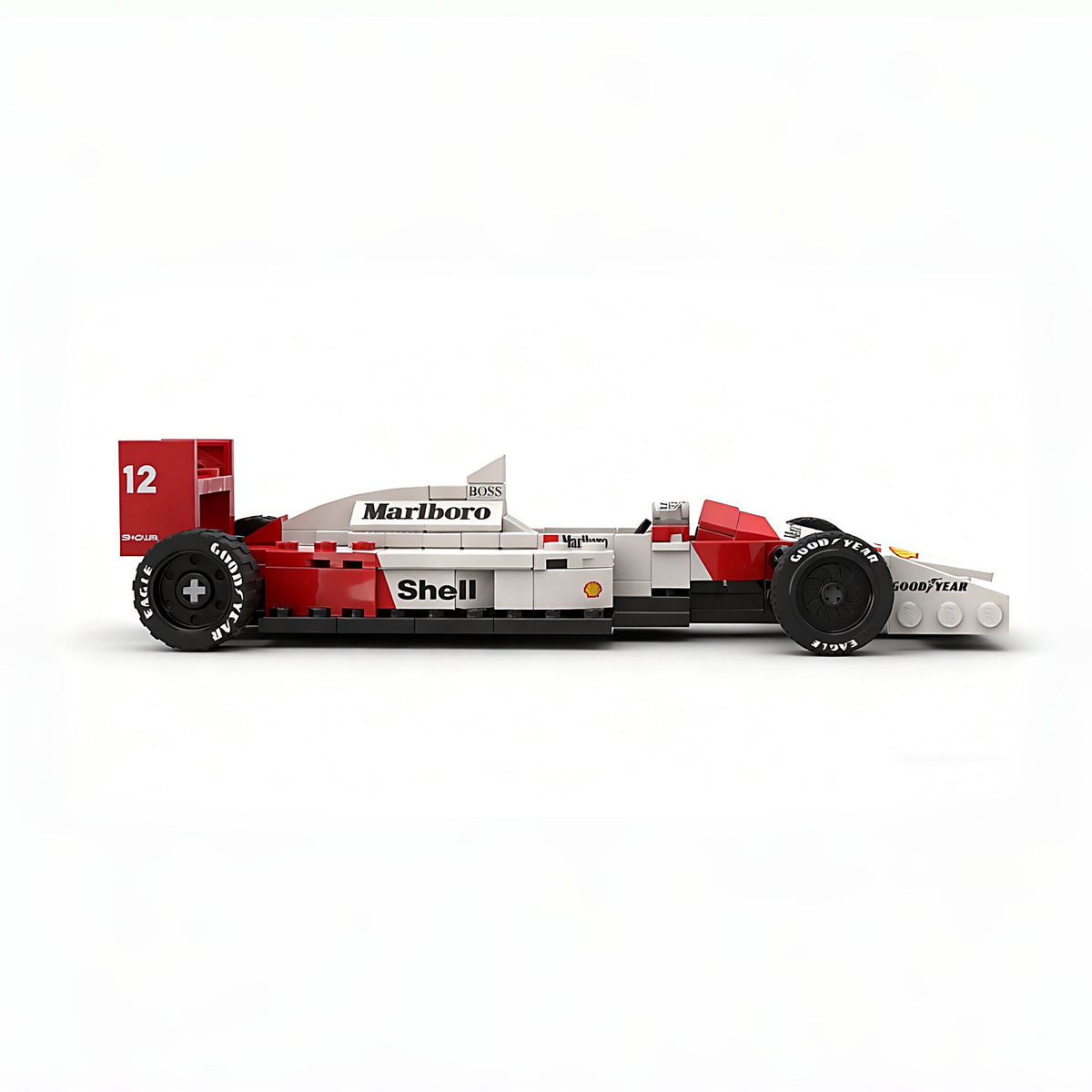 Trilumity MOC Building Block Set: Woking Hypercar Mp4 F1 Car | Includes a complete set of stickers | 198Piece (MOC-59664)