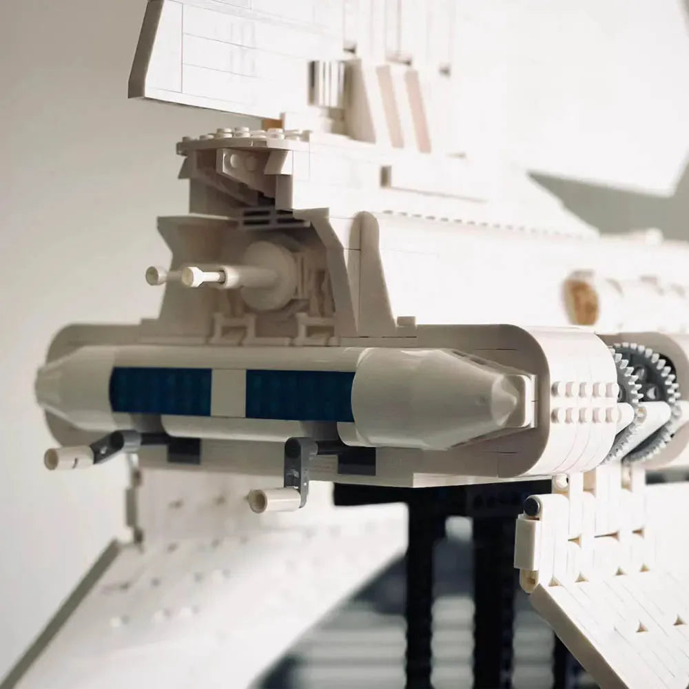 MOC Building Block Set: Star Wars Imperial Shuttle Space Ship