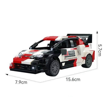 Trilumity Building Block Set: 1:24 Toyota Gr Yaris Rally1(317Piece)
