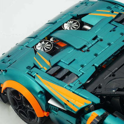 Trilumity Building Block Set: 1:8 Aston Martin Vulcan | British Racing Icon | 3794+-Piece