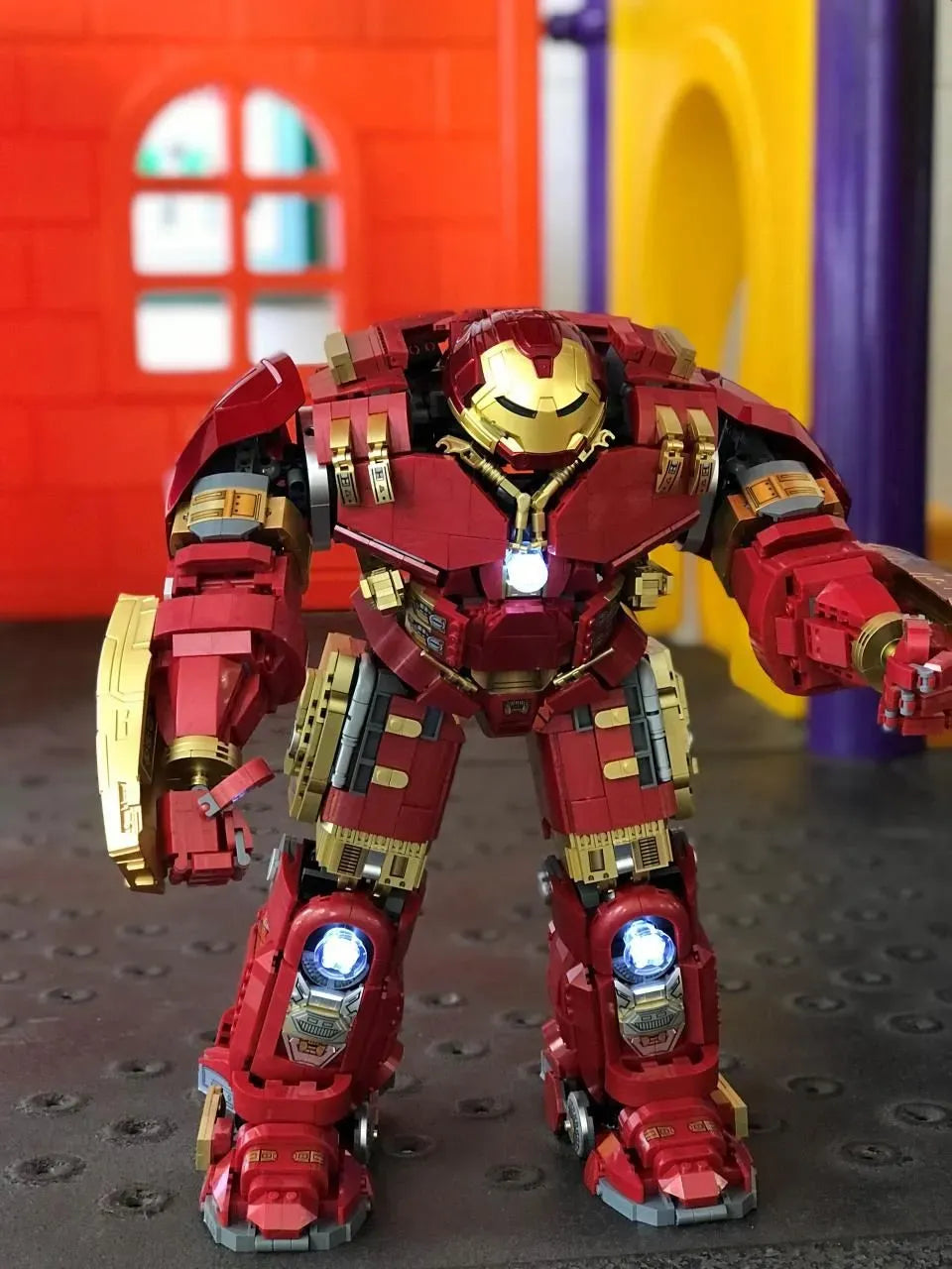 MOC Building Block Set: Mech MOC MK44 Hulkbuster Armor Robot, Model V5004