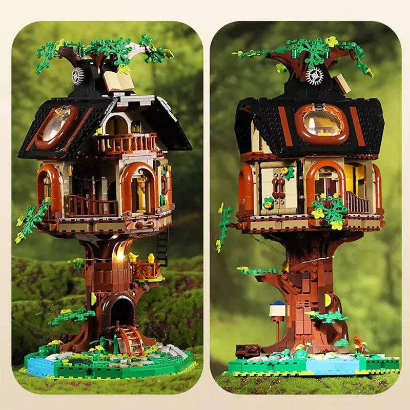 Cada MOC Building Block Set: Tree House Library, Model C66013
