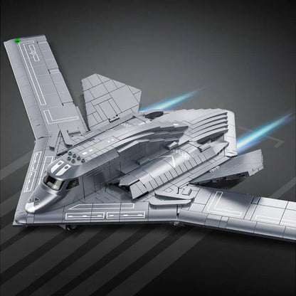 Trilumity H-20 Long Range Bomber Building Block Set, 1,380-Piece
