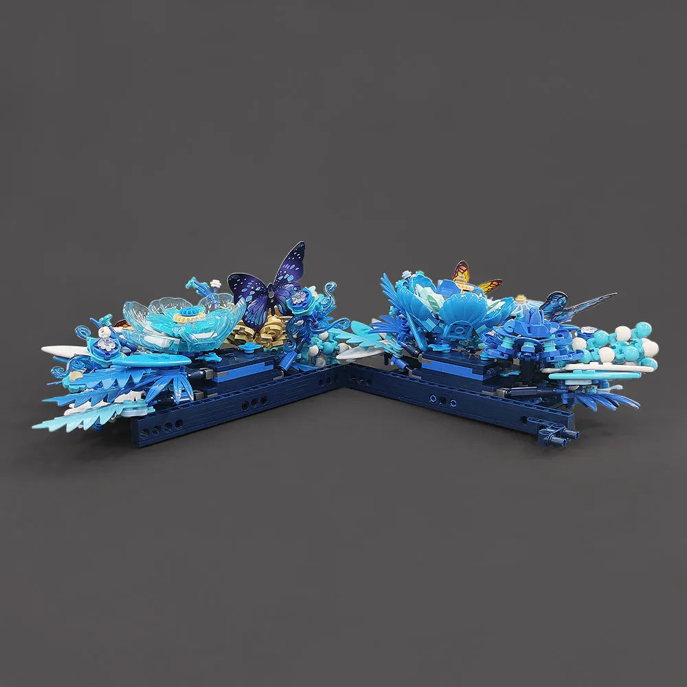 JieStar Building Block Set: Dried Flower Decoration, Model JJ9045