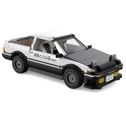 Trilumity Building Block Set: Initial D Toyota Ae86, Genuine Authorized collector's Edition(1324-Piece)