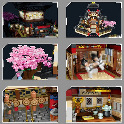 Panlos MOC Building Block Set: Martial MOC BUDOKAN, Model 613007