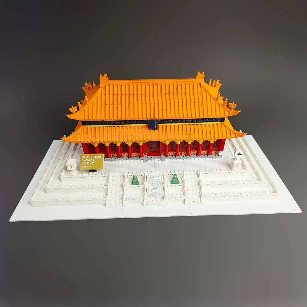 Wange Building Block Set: Palace Of Harmony, Model 6221
