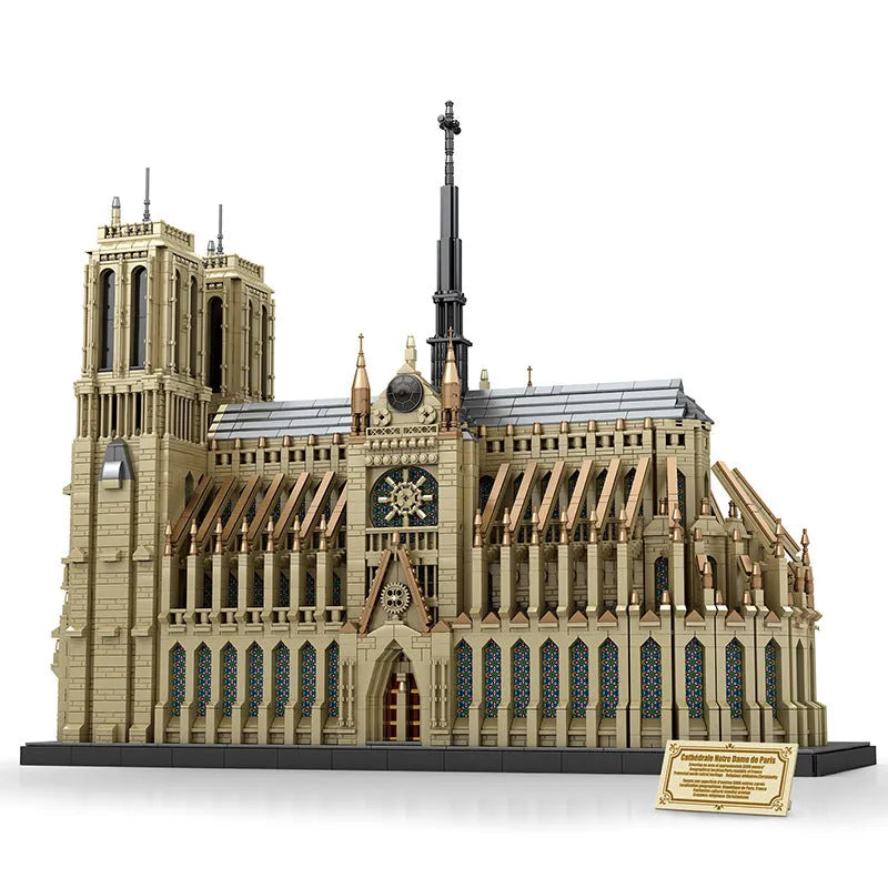 Reobrix Building Block Set: Cathedral Of Notre Dame, Model R66016