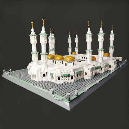 Wange MOC Building Block Set: Great Mecca Grand Mosque