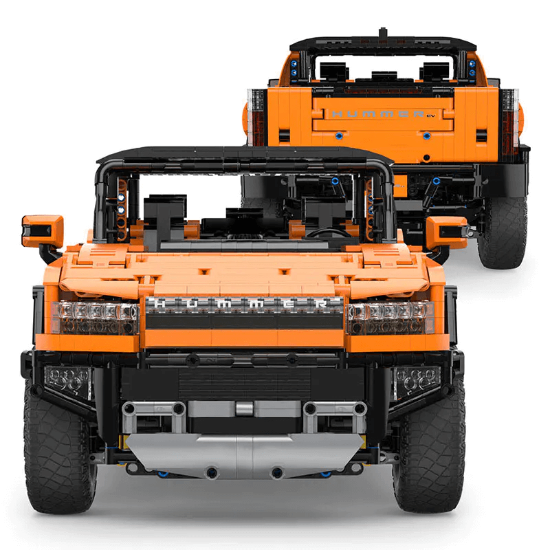 Trilumity Motorized Building Block Set: Remote Controlled Hummer Ev Truck (3756-Piece)