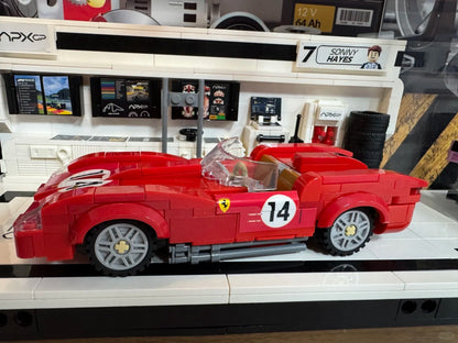 Trilumity Building Block Set: Red Hypercar 250 | Classic 1958 Legendary Racing Car | 291Piece