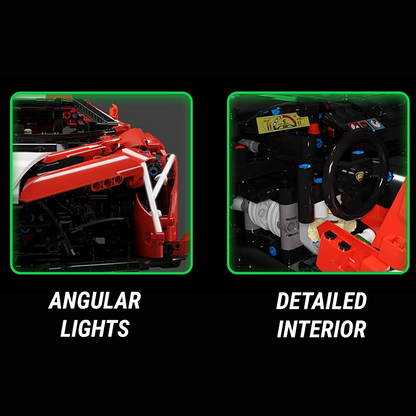 Trilumity Building Block Set: 1:8 Italia Competizione Edition Lamborghini Veneno (3611Piece)
