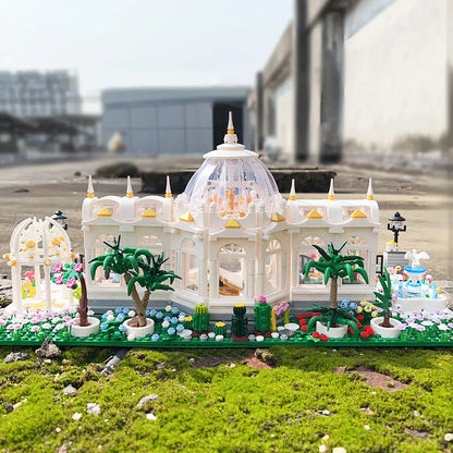 JieStar MOC Building Block Set: Garden Square, Model JJ9043