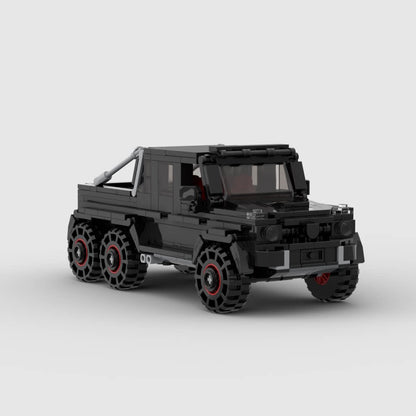 Trilumity MOC Building Block Set: 1:24 Mercedes-Benz Car (300+-Piece) | MOC Building Set