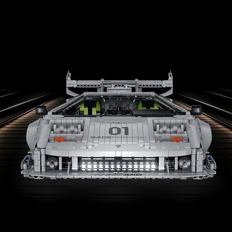 Trilumity Building Block Set: 1:8 Lamborghini Countach Lp5000 Building Set (3970+-Piece)