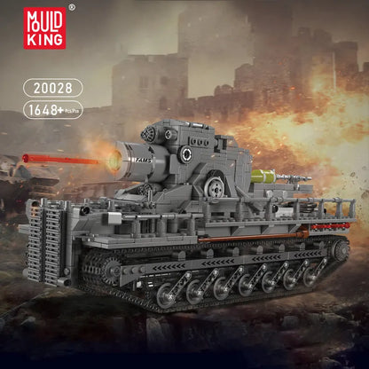 Mould King Building Block Set: Motorized Karl Mortar 20028, Model K20028