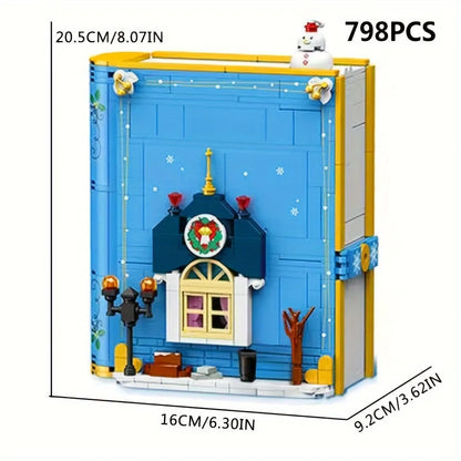 JieStar Building Block Set: Little Match 3D Book, Model JJ9053
