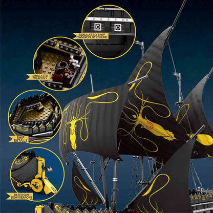 Reobrix MOC Building Block Set: The Ship Of Silence, Model RE66022