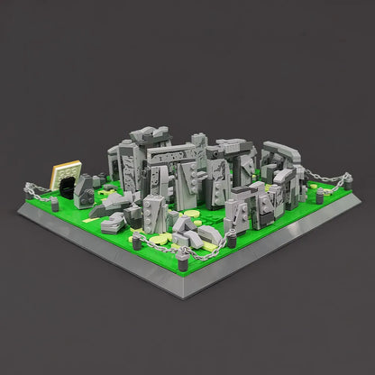 Wange Building Block Set: England Stonehenge Wiltshire, Model 4224
