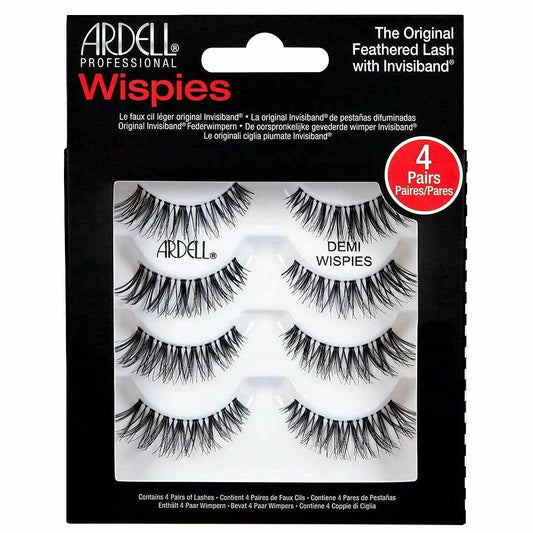 Trilumity Strip With Wispy Faux Mink Fiber - Black False Lashes