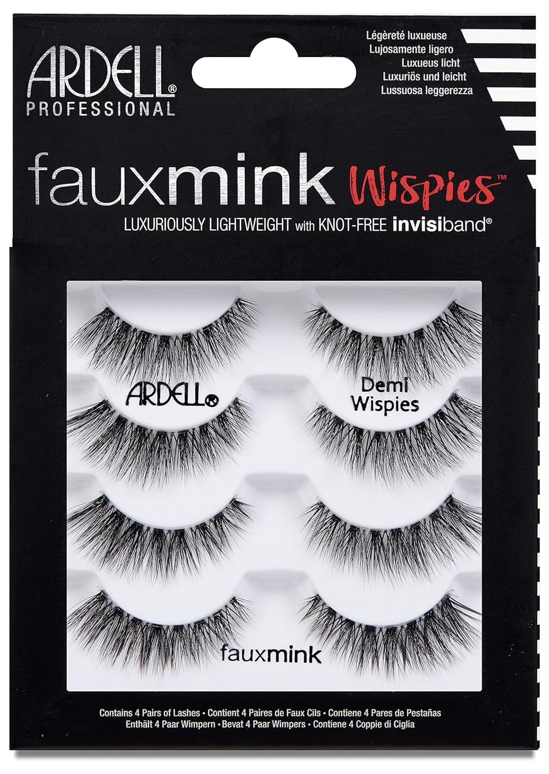 Trilumity Faux Mink Natural Faux Mink - Black False Lashes