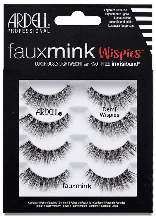 Trilumity Faux Mink Natural Faux Mink - Black False Lashes