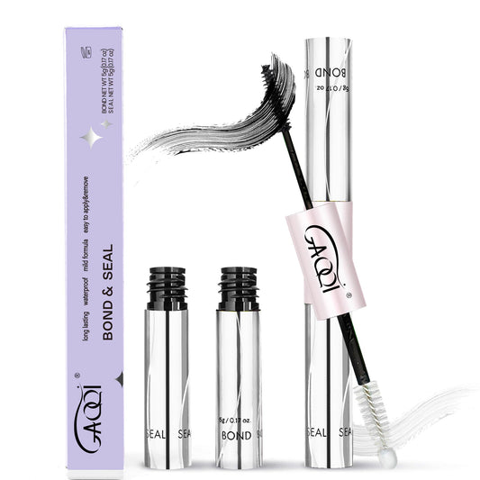 Trilumity Lash Cluster Glue Lash Cluster Faux Mink Fiber - Black False Lashes