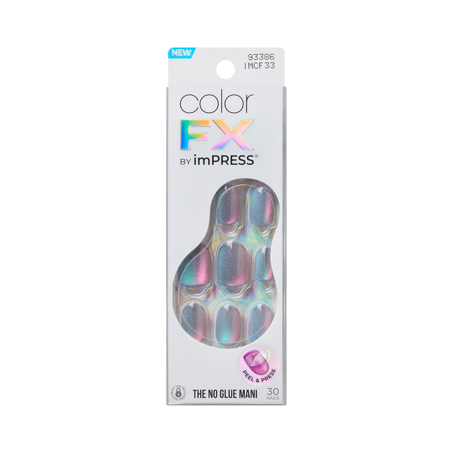 Trilumity Fly Short Oval Gel - Nude Pink Press On Nails