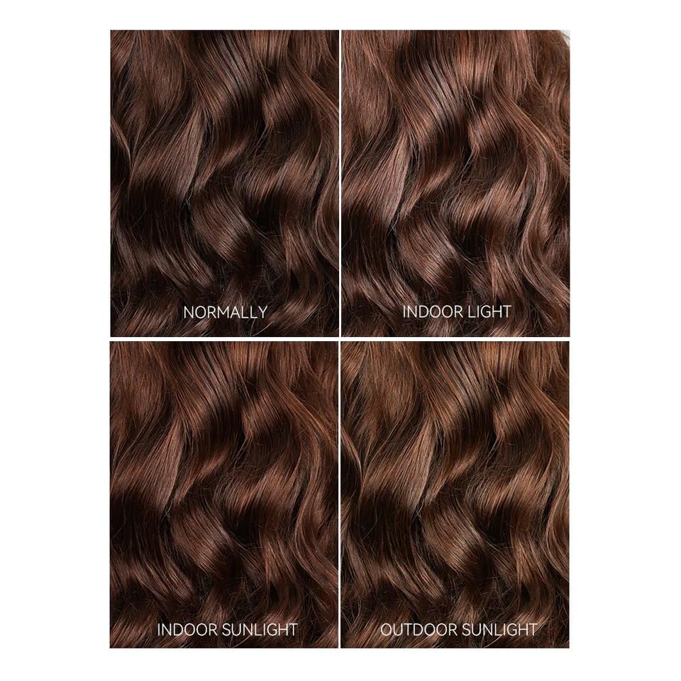 Trilumity Chocolate Brown 13X6 200 Body Wave Human Hair - Brown Hair Replacement Wig