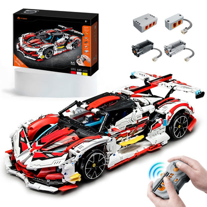 Trilumity Apollo MOC, Drift Building Block Set, 1:10 Scale, Remote Control, 2,732-Piece