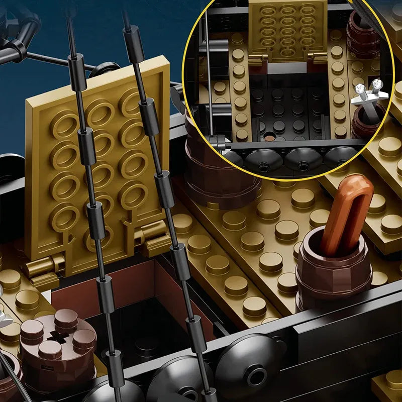 Reobrix MOC Building Block Set: The Ship Of Silence, Model RE66022