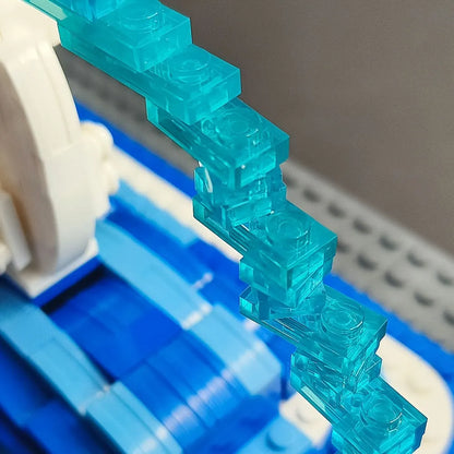 Wange MOC Building Block Set: Famous Merlion Statue 4218