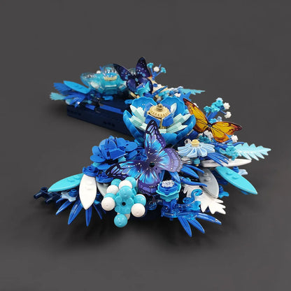 JieStar Building Block Set: Dried Flower Decoration, Model JJ9045