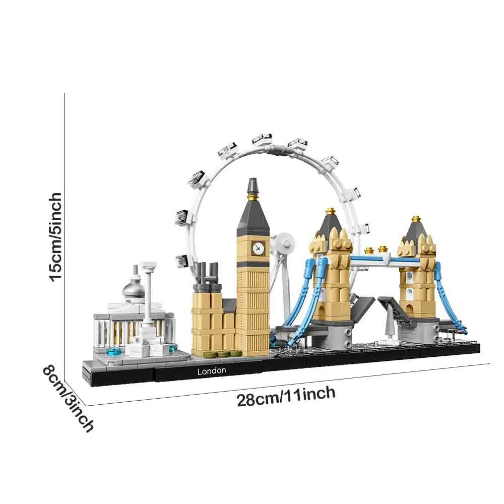 MOC Building Block Set: London Skyline, Model 22889