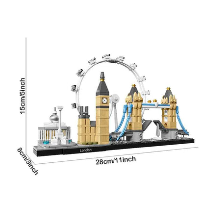 MOC Building Block Set: London Skyline, Model 22889