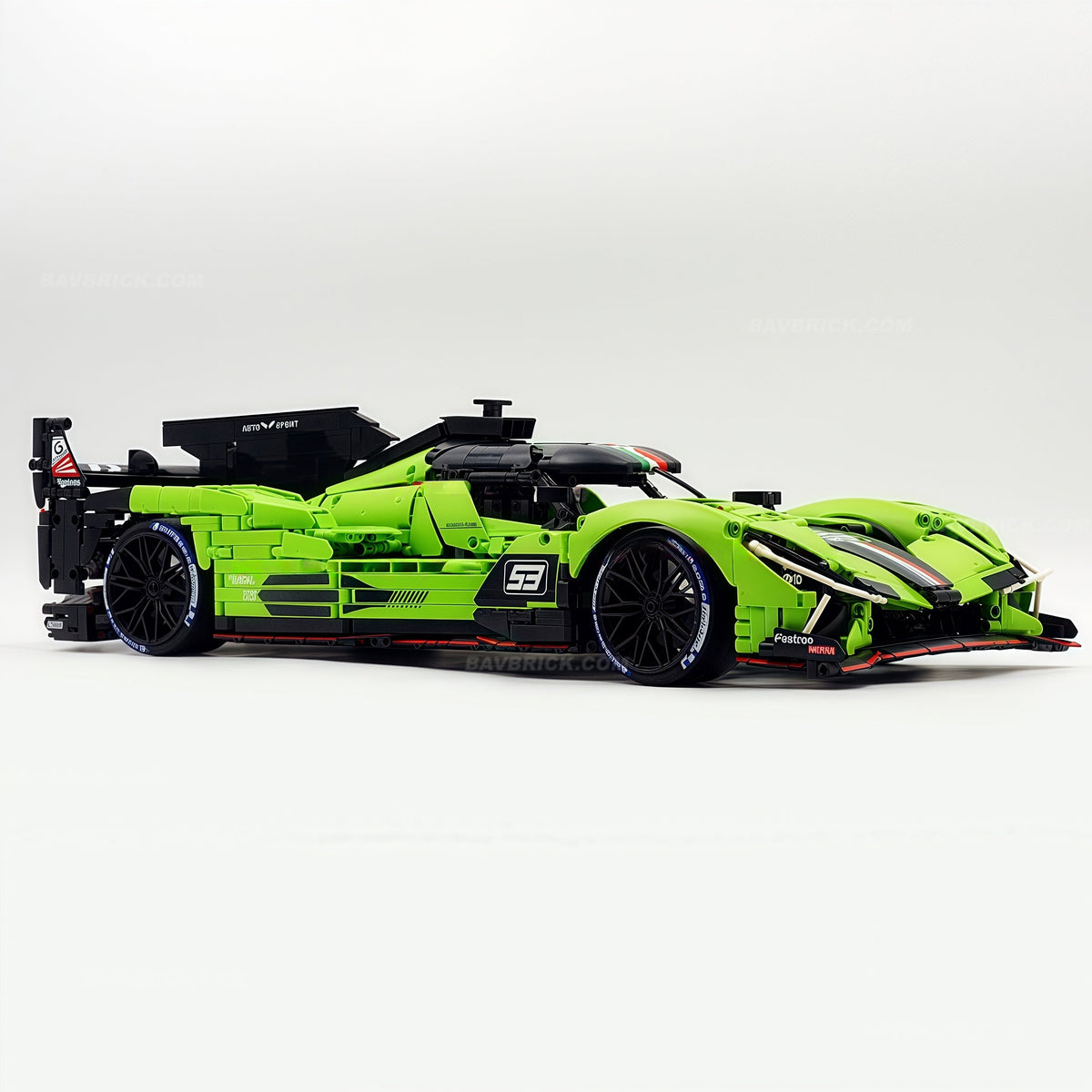 Trilumity Motorized Building Block Set: 1:8 The Ultimate LMDh Hybrid Prototype | 2024 Endurance (3771-Piece)