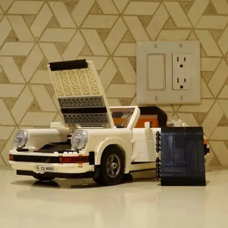MOC Building Block Set: Porsche 911 Hyper Racing Car, Model 99912