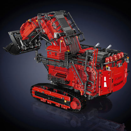 Trilumity Heavy Duty Excavator Building Block Set, Remote Control, 4,767-Piece