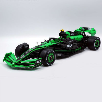Trilumity Building Block Set: 1: 8 Kick Sauber F1 Team C44, Officially Licensed Model (2553-Piece)