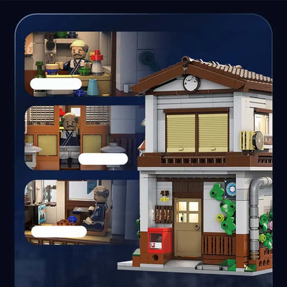 Cada MOC Building Block Set: Japanese Style Canteen, Model C66014