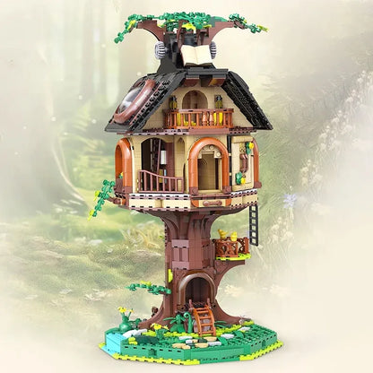 Cada MOC Building Block Set: Tree House Library, Model C66013