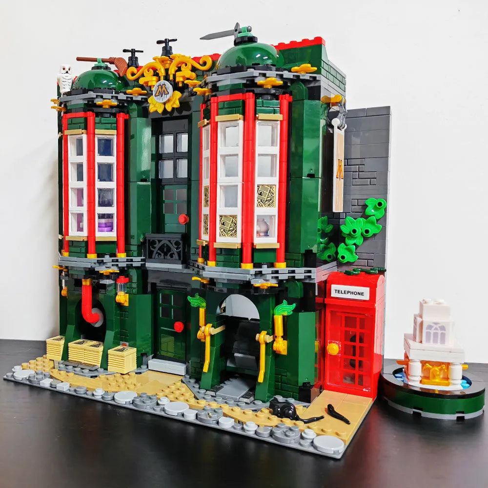 JieStar MOC Building Block Set: Harry Potter MOC Magic Office, Model JJ9013
