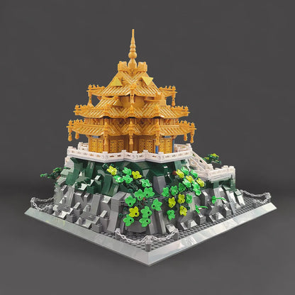 Wange Building Block Set: Famous China LAOJUN Mountain, Model 6234