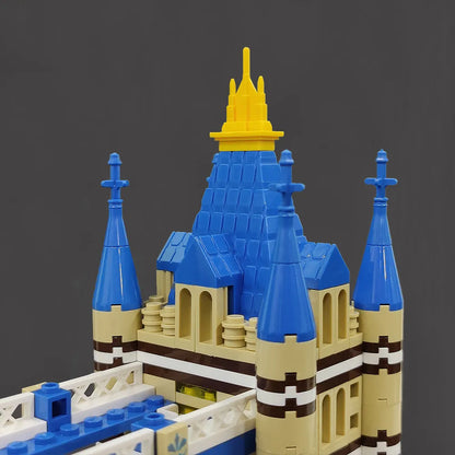 Wange MOC Building Block Set: London Tower Bridge, Model 5215