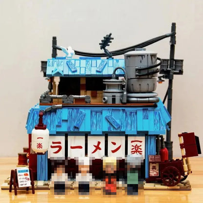 MOC Building Block Set: Experts Japanese Noodle Shop House, Model K20509