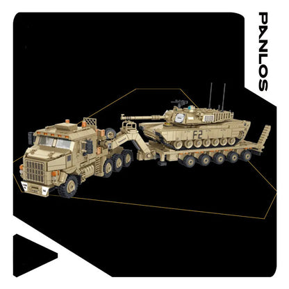 Panlos MOC Building Block Set: M1070 Armored Vehicle, Model 628015