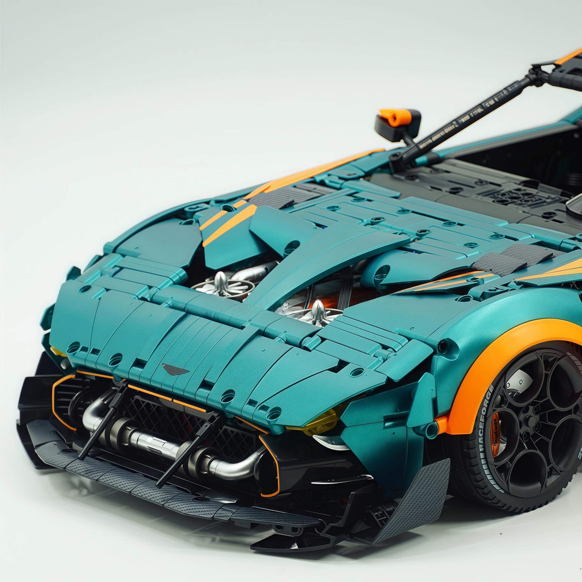 Trilumity Building Block Set: 1:8 Aston Martin Vulcan | British Racing Icon | 3794+-Piece