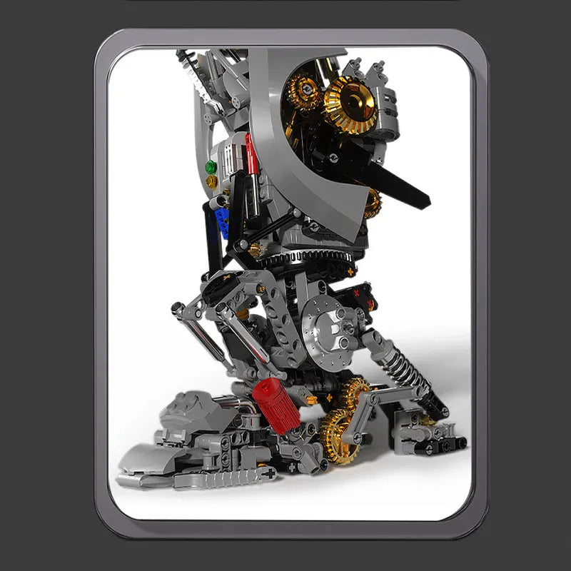 MOC Building Block Set: Mech MOC Metamorphic Bumblebee Robot, Model V5014