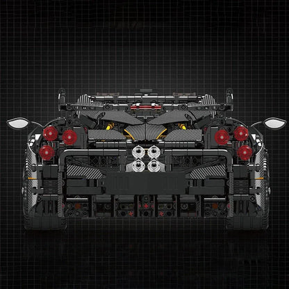 Mould King MOC Motorized Building Block Set: Supercar Pagani Huayra Racing Car, Model 13182